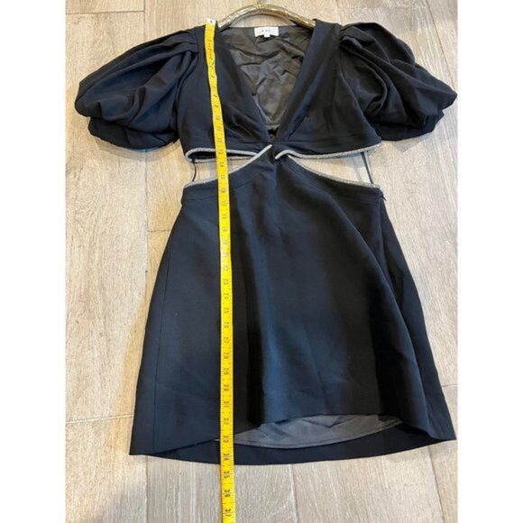NWOT A.L.C. Hazel black cut out Dress size 10 - Picture 8 of 13